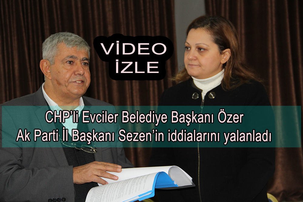 Ak Parti Afyonkarahisar İl Başkan'ı Sezen'in İddialarını özer, Yalanladı