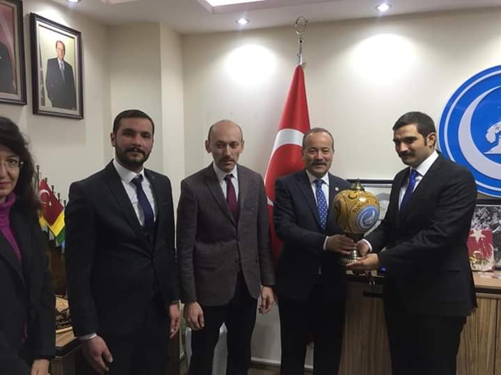 Milletvekili Taytak Ve Afyon ülkü Ocaklarından Genel Başkan Ateş’e Ziyaret