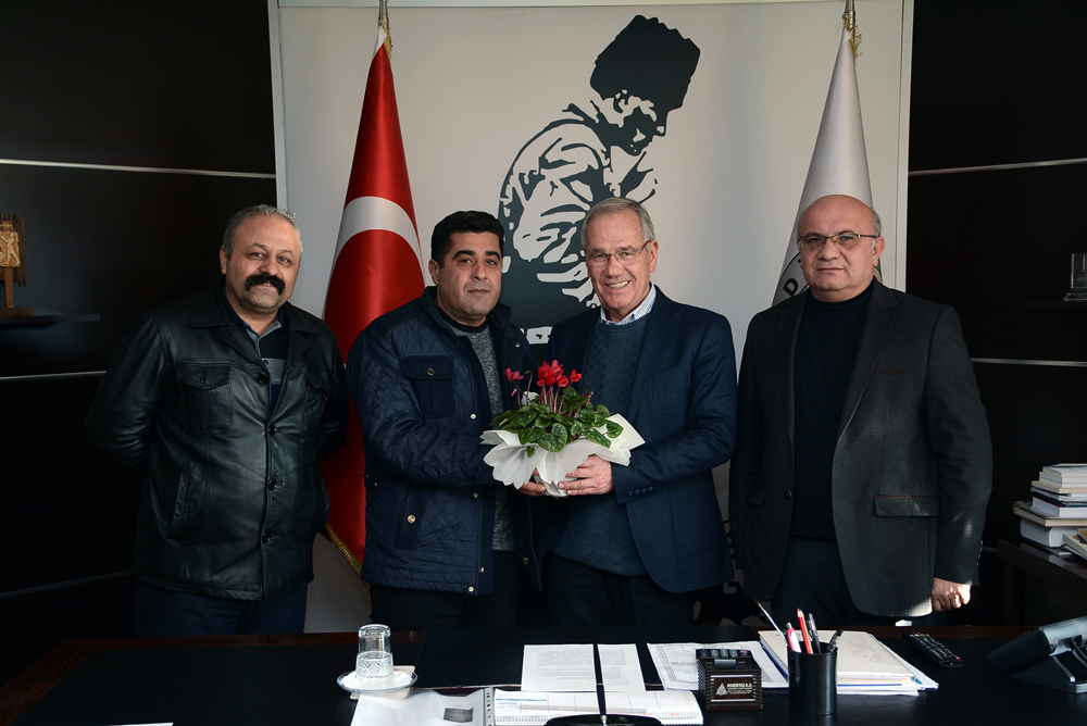 Toki Site Yönetiminden Başkan Acar’a Hayırlı Olsun Ziyareti