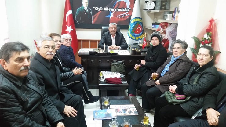 İyi Parti Dinar İlçe Teşkilatı Ziyaretlerine Devam Ediyor