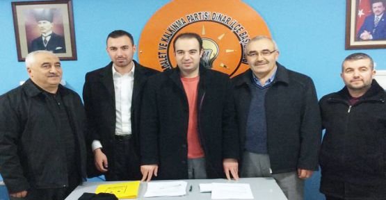 Dinar Ak Parti'li Eski Başkan, Dinar İyi Partiye Geçti