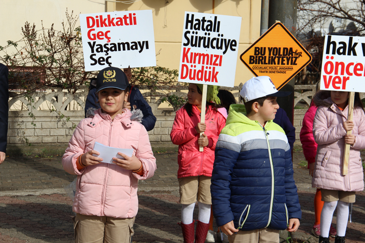Dinar'da öncelik Hayatın, öncelik Yayanın Kampanyası Uygulandı