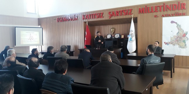 Dinar Denetimli Serbestlik Müdürlüğü Yardımlaşmanın önemi Semineri
