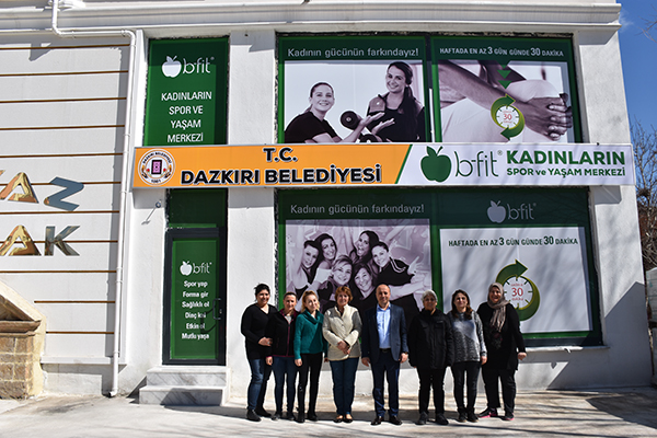 Dazkırı'da 8 Mart Kadınlar Gününde Kadınların Spor Ve Yaşam Merkezi Açılıyor