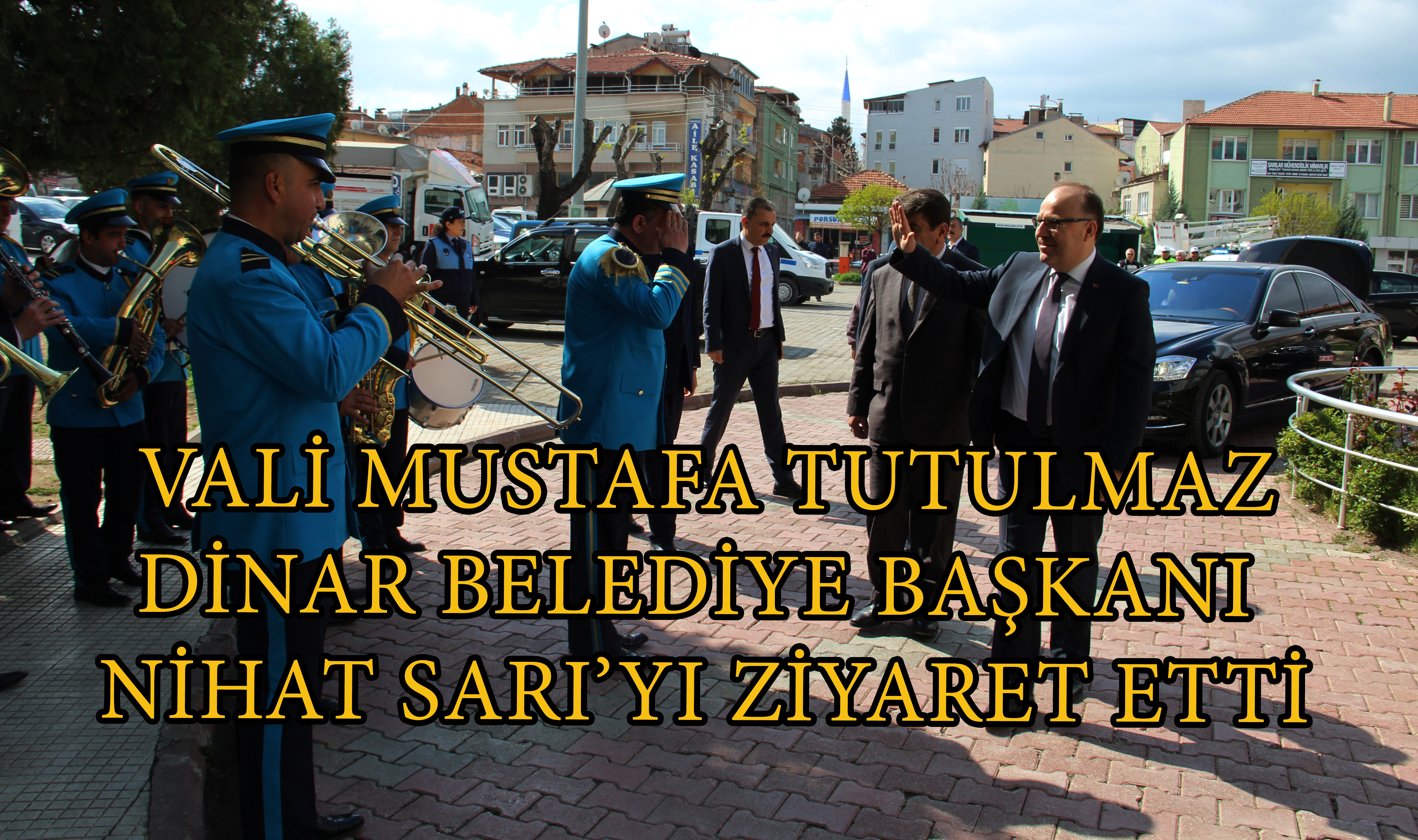 Vali Mustafa Tutulmaz Başkan Nihat Sarı'yı Ziyaret Etti