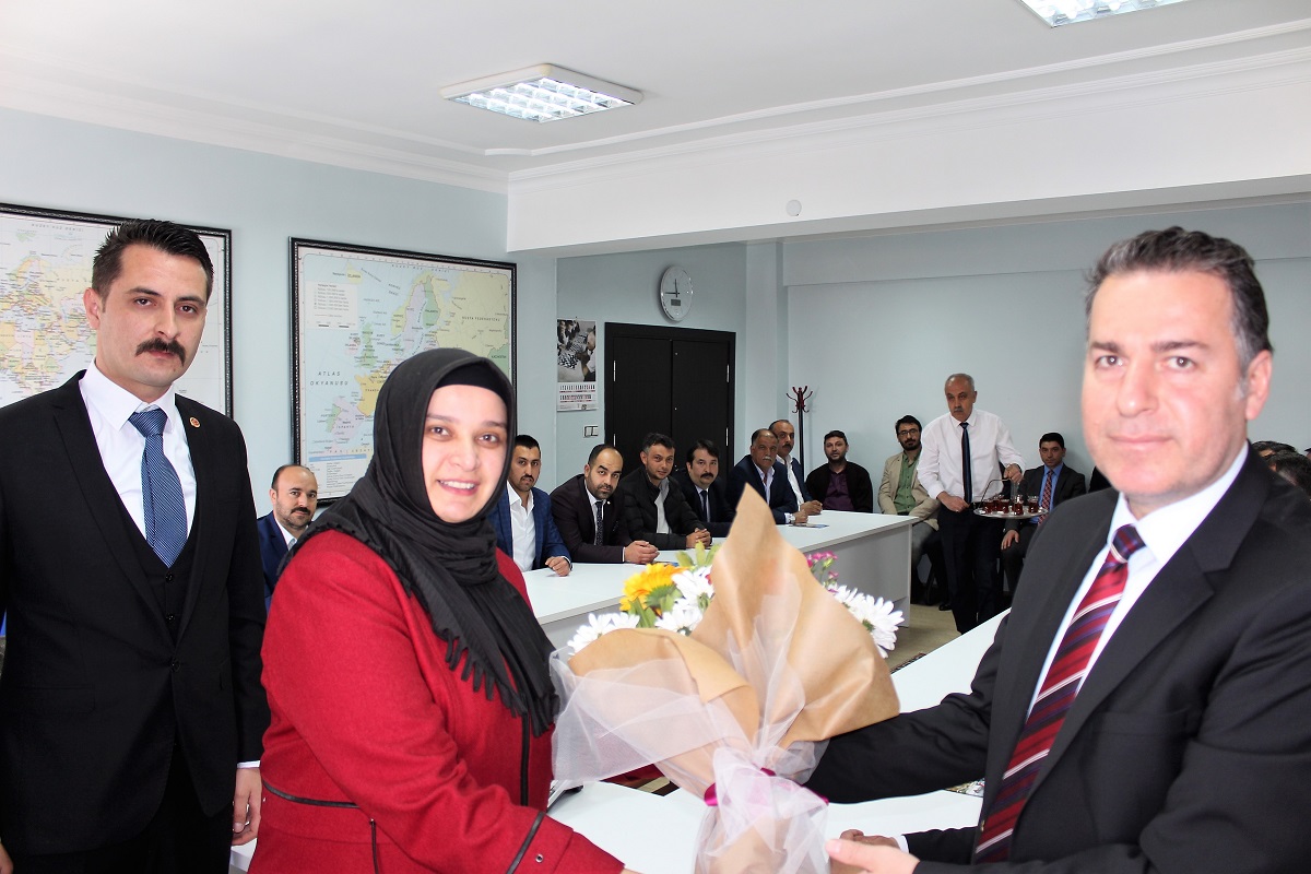 Dinar’da Muhtarlardan Kaymakama Ve Belediye Başkanına Ziyaret