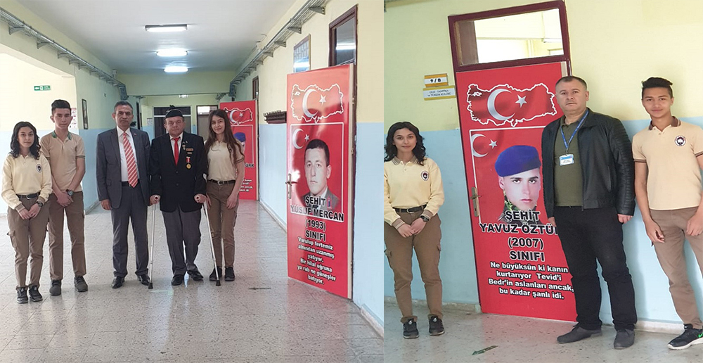 Dinar Mehmet çavuş Anadolu Lisesi öğrencilerinden örnek Davranış