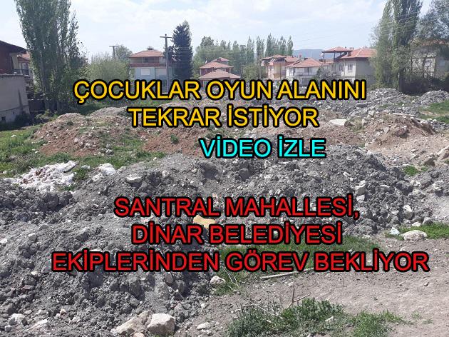 Santral Mahallesi, Dinar Belediyesi Ekiplerinden Görev Bekliyor