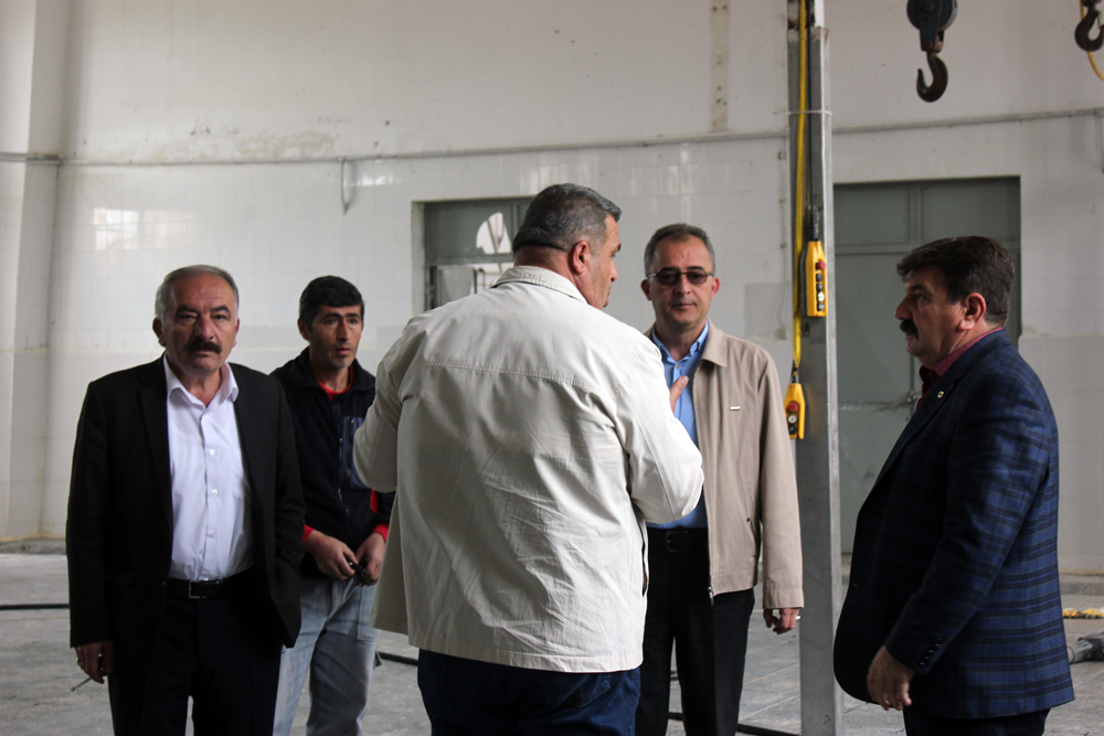 Mezbahane Revizyon çalışmaları Devam Ediyor