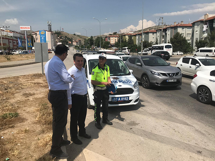 Kaymakam Kapankaya, Yolcuların Bayramını Kutladı