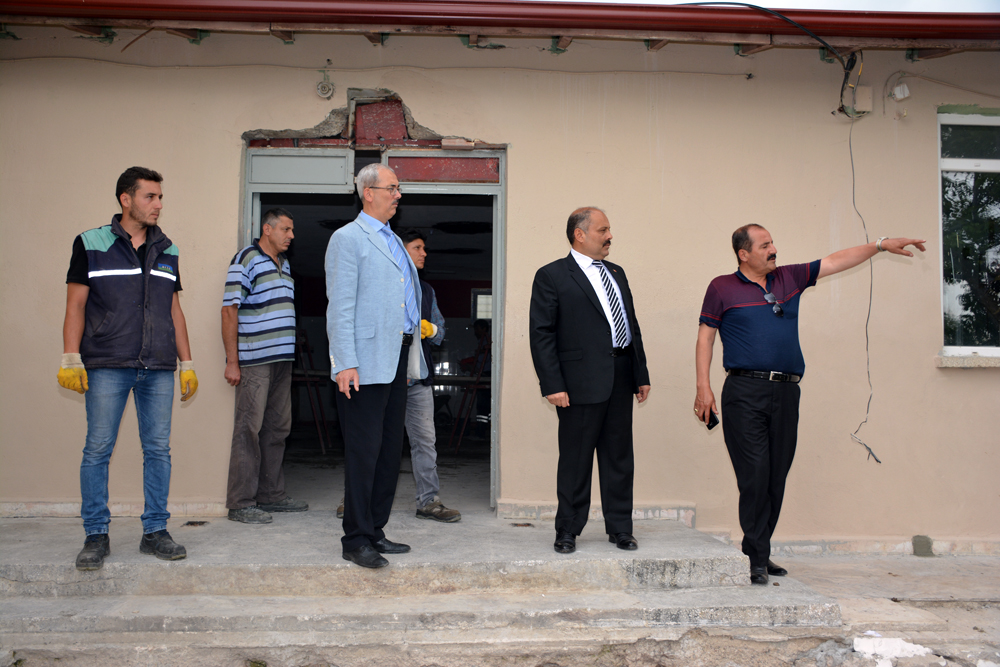 çalışmalar Başkan Vekili özcan Tarafından Yerinde İncelendi