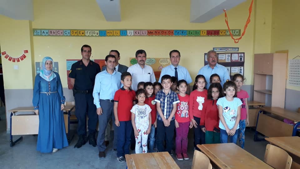 Dinar Kaymakamı Kapankaya Uluköy İlkokulunu Ziyaret Etti