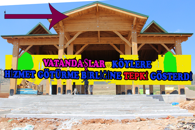 Dinar’da Vatandaşlar Köylere Hizmet Götürme Birliğine Tepki Gösterdi