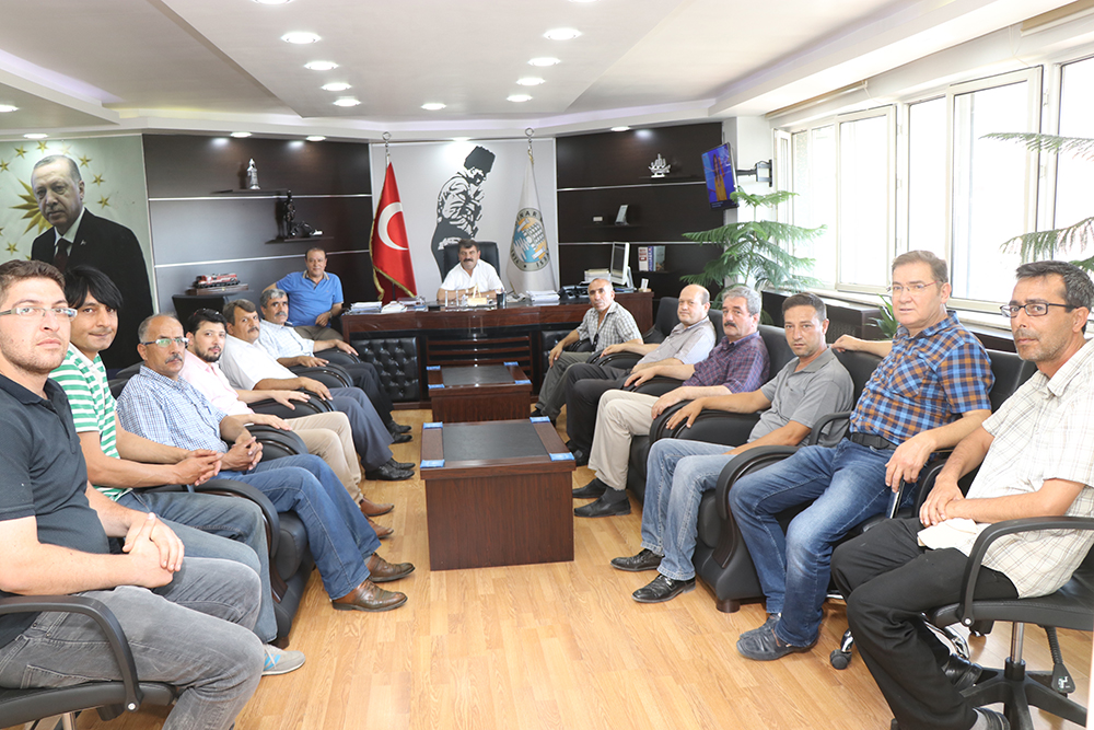 Dinar Belediye Spor Yönetiminden Başkan Sarı’ya Ziyaret