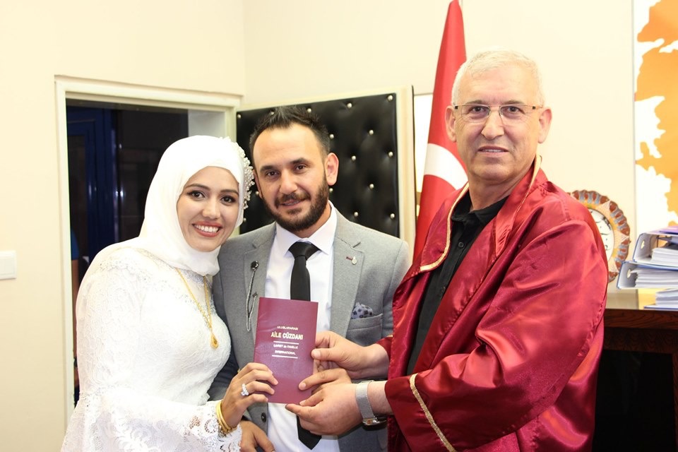 Başkan Gönüllü Nikah Kıydı