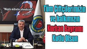 Başkan Cengiz Güçlü'den Kurban Bayramı Mesajı