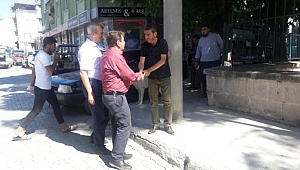 Başkan Nihat Sarı Deprem'de Halkın yanında Oldu