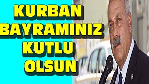 CHP Dinar İlçe Başkanı Mevlüt Er'den Kurban Bayramı Mesajı