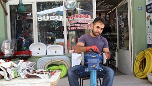 Dinar’da Bıçak Ustalarından Kurban Hizmeti