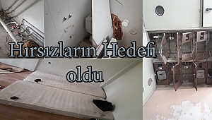Dinar’da Hırsızların Hedefi Oldu