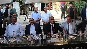 Dinar'da Kurban Bayramı Bayramlaşma töreni