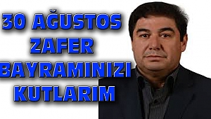 Haydarlı Belediye Başkanı Peker'den 30 Ağustos Kutlama Mesajı