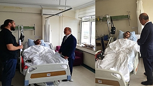 Mv. Mehmet Taytak, Hakkari Şemdinli'de Gazi olan Kumral'ı Ziyaret Etti