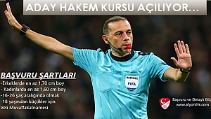 Aday Hakem Kursu Başvuruları Başladı