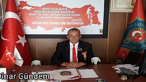 Başkan Hasan Ceylan'ın Gaziler Günü Mesajı