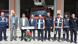 Başkan Sarı’dan İtfaiyeciler Haftası Ziyareti