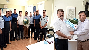 Dinar Belediye Başkanı Sarı’dan Zabıta Haftası Ziyareti