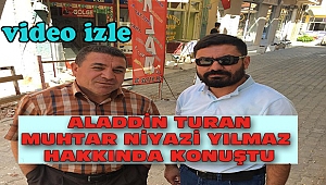 Dinar'da Aladdin Turan, Muhtar Niyazi Yılmaz Hakkında iddialarda bulundu