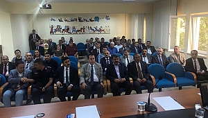 Dinar'da Geniş Toplantı yapıldı