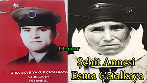 Dinar'da Şehit Annesi Yaşamını Yitirdi