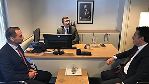 Kaymakam Kapankaya’dan Esnaf ve Yapı Kredi Bankasına Ziyaret