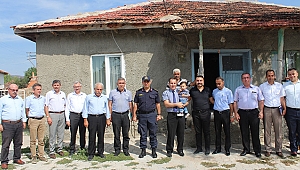 KAYMAKAM KAPANKAYA KÖY GEZİLERİNE DEVAM EDİYOR