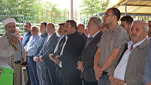 MHP Dinar İlçe Bşk. Mustafa Karahan'ın Abisinin Cenaze Törenine Büyük Katılım