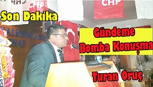 Turan Oruç CHP Dinar Adaylar Hakkında konuştu