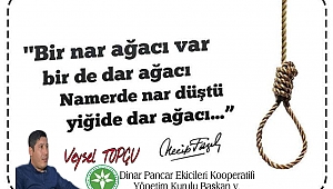 Veysel Topçu'dan Anma Mesajı