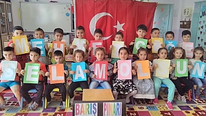 ANA SINIFI ÖĞRENCİLERİNDEN ASKERLERİMİZE DESTEK