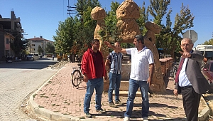BAŞKAN GÖNÜLLÜ ÇALIŞMALARI YERİNDE İNCELEDİ