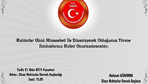 Başkan Mehmet Gürpınar'dan Davet