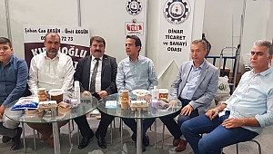Başkan Sarı Antalya Yörex Fuarını ziyarette bulundu