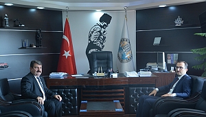 Başsavcı Eskiler Başkan Sarı'yı ziyaret etti