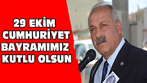 CHP İlçe Başkanı Mevlüt Er'den 29 Cumhuriyet Bayramı Kutlama Mesajı