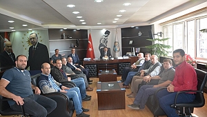 Dinar Kasapları Başkan Sarı'ya Teşekkür etti