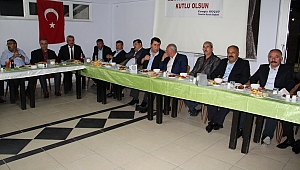 Dinar Ziraat Odasından Muhtarlar Gününde Özel Yemekli Gece