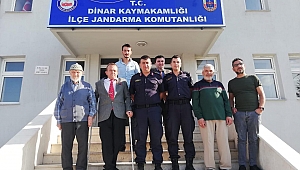 Gazilerden, Yüzbaşı Kacar ve Teğmen Kalli'ye Hayırlı Olsun Ziyareti