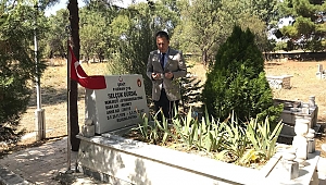 Kaymakam Kapankaya Köyleri ve Şehit Mezarını ziyaret etti