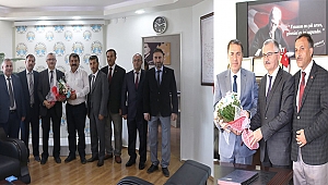 Müftülükten Kaymakam ve Başkan'a Ziyaret